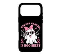 Custodia per iPhone 17 Pro Max Breast Cancer Is Boo Sheet