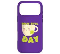 Custodia per iPhone 17 Pro Max Brew-tiful Day Tea Kawaii Carino Divertente