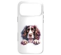Custodia per iPhone 17 Pro Max Brittany English Springer Spaniel Cocker Spaniel Dog Face