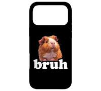 Custodia per iPhone 17 Pro Max Bruh Bro Kids Boys Cute Wheek Merch Guinea Pig Lover