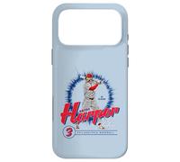 Custodia per iPhone 17 Pro Max Bryce Harper | Giocatori di baseball MLB di Philadelphia | MLBBHA305N