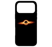 Custodia per iPhone 17 Pro Max buco nero accrezione disco minimo fisica concetto