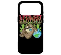 Custodia per iPhone 17 Pro Max Budipo fumo erba camicia marijuana sloth cannabis kiffer