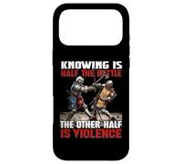 Custodia per iPhone 17 Pro Max Buhurt cavaliere giocatore guerriero con armatura a piastre