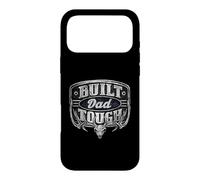Custodia per iPhone 17 Pro Max Built Dad Tough American Funny 4th Of July