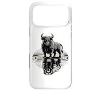 Custodia per iPhone 17 Pro Max Bull Bear Reflection Mercato azionario Trader
