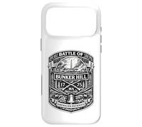 Custodia per iPhone 17 Pro Max Bunker Hill Massachusetts Rivoluzione americana Storia degli Stati Uniti