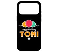 Custodia per iPhone 17 Pro Max Buon compleanno dicendo Toni