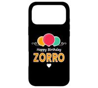 Custodia per iPhone 17 Pro Max Buon compleanno dicendo Zorro
