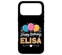 Custodia per iPhone 17 Pro Max Buon compleanno Elisa