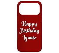 Custodia per iPhone 17 Pro Max Buon compleanno Ignace