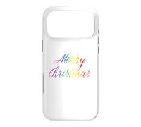 Custodia per iPhone 17 Pro Max Buon Natale Gay Arte Arcobaleno Queer Holiday Amore LGBTQ