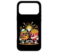 Custodia per iPhone 17 Pro Max Burger And Fries High Five Cool Friends Funny