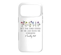 Custodia per iPhone 17 Pro Max But the Lord Stood By Me and Gave Me Strength 2 Timothy 4:17