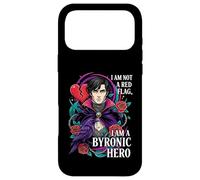 Custodia per iPhone 17 Pro Max Byronic Hero Red Flag Dark Academia Literature