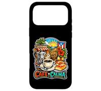 Custodia per iPhone 17 Pro Max Café y Calma Boricua