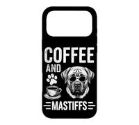 Custodia per iPhone 17 Pro Max Caffè E Mastini Divertente Mastino