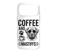 Custodia per iPhone 17 Pro Max Caffè E Mastini Divertente Mastino
