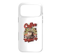 Custodia per iPhone 17 Pro Max Caffè quando ti svegli