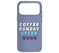 Custodia per iPhone 17 Pro Max Caffè Sunday Afternoon Caffè Domenica pomeriggio e dolci