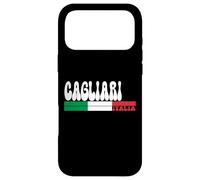 Custodia per iPhone 17 Pro Max CAGLIARI City Italia Vintage Bandiera Italia per gli amanti dei viaggi