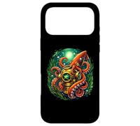 Custodia per iPhone 17 Pro Max Calamaro gigante esplorazione mare profondo illustrazione grafica