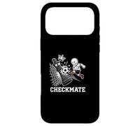 Custodia per iPhone 17 Pro Max Calciatore Scacchi Umorismo Scacco matto Obiettivo Vincente