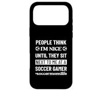Custodia per iPhone 17 Pro Max Calcio Mamma Vita Divertente Snarky Umorismo Sarcasmo