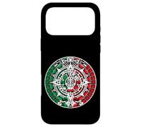Custodia per iPhone 17 Pro Max Calendario azteco con colori bandiera messicana