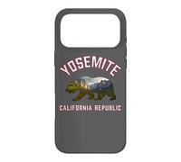 Custodia per iPhone 17 Pro Max California Republic Bear Yosemite Valley National Park Flag