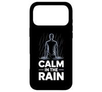 Custodia per iPhone 17 Pro Max Calm In The Rain Amante Pioggia Accogliente
