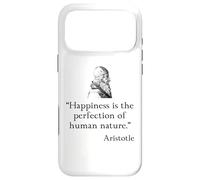 Custodia per iPhone 17 Pro Max Camicia Aristotele sulla Felicità Filosofia Aristotele