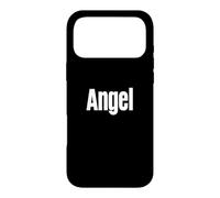 Custodia per iPhone 17 Pro Max Camicia con scritta "That Says Angel", design che dice angelo