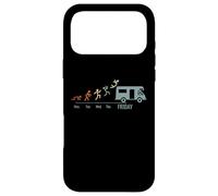 Custodia per iPhone 17 Pro Max Campeggio Camping-Camper Weekend Vintage Motorhome