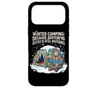 Custodia per iPhone 17 Pro Max Campeggio invernale perché la sofferenza con stile è ancora