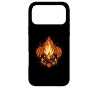 Custodia per iPhone 17 Pro Max Campfire Fleur-De-Lis Abstract Scouting Logo Art