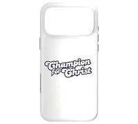 Custodia per iPhone 17 Pro Max Campione di Cristo, Uomini, Donne e Giovani