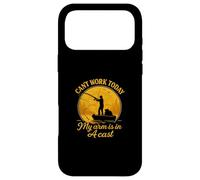 Custodia per iPhone 17 Pro Max Can’t Work Today My Arm Is In A Cast Funny Fishing