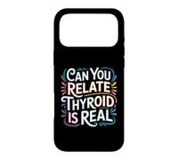 Custodia per iPhone 17 Pro Max Can You Relate Thyroid Is Real Consapevolezza della lotta