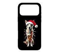Custodia per iPhone 17 Pro Max Canaan - Cappello da Babbo Natale con luci natalizie, per padroni di casa, amanti