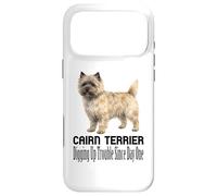Custodia per iPhone 17 Pro Max Cane Cairn Terrier che scava problemi dal primo animale domestico