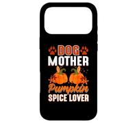 Custodia per iPhone 17 Pro Max cane madre zucca amante delle spezie, drogato di spezie di zucca per favore