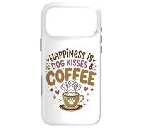 Custodia per iPhone 17 Pro Max Cane Mamma Amante del Caffè Baci Cane Pelliccia Mamma Proprietario Cane