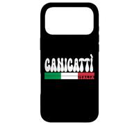 Custodia per iPhone 17 Pro Max CANICATTÌ City Italia Vintage Bandiera Italia per gli amanti dei viaggi