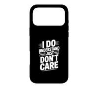 Custodia per iPhone 17 Pro Max Capisco che non mi interessa l'umorismo sarcastico