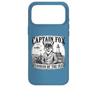 Custodia per iPhone 17 Pro Max Capitano Fox Guardiano dei mari Avventura Nautica Animale A