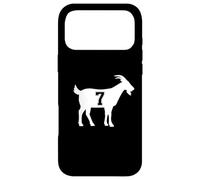 Custodia per iPhone 17 Pro Max Capra 7 G.O.A.T. Numero Sette Capra