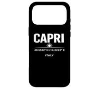 Custodia per iPhone 17 Pro Max Capri Italia Coordina Isola Mediterranea Design