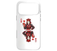 Custodia per iPhone 17 Pro Max Capricciosa Regina di Cuori Classica Carte da Gioco Art