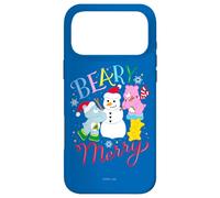 Custodia per iPhone 17 Pro Max Care Bears Beary Merry con Cheer Bear e auguri di Natale